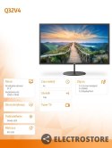 AOC Monitor Q32V4 31.5 IPS HDMI DP Głośniki