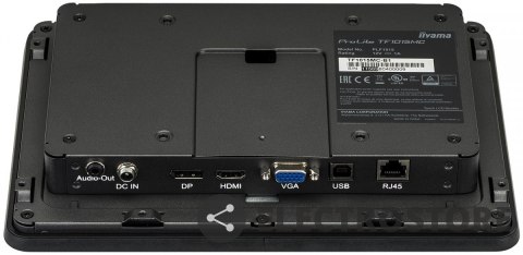IIYAMA Monitor 10 cali TF1015MC-B3 POJ.10PKT, PIANKA, HDMI, DP IIYAMA Monitor 10 cali TF1015MC-B3 POJ.10PKT, PIANKA, HDMI, DP