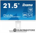 IIYAMA Monitor 21.5 cala ProLite XUB2292HSU-W6 IPS,100Hz,FreeSync,PIVOT,0.4ms,HDMI, DP,4xUSB(3.2),2x2W,HAS(150mm), Biały