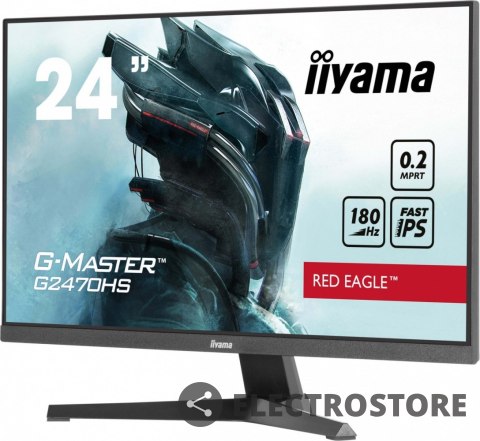 IIYAMA Monitor 24 cale G2470HS-B1 IPS,FHD, 180Hz IIYAMA Monitor 24 cale G2470HS-B1 IPS,FHD, 180Hz