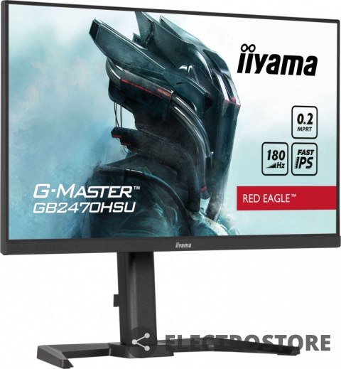 IIYAMA Monitor 24 cale GB2470HSU-B6 0.2ms,IPS,DP,HDMI,180Hz IIYAMA Monitor 24 cale GB2470HSU-B6 0.2ms,IPS,DP,HDMI,180Hz