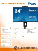 IIYAMA Monitor 24 cale XUB2490HSUH-B1 IPS,FHD,CAM,MIC,HDMI,DP,3xUSB(3.2), 100Hz,250cd,4ms,ADAPTIVE SYNC,FlickerFree,2x2W,WINDOWS HELLO