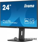 IIYAMA Monitor 24 cale XUB2497HSU-B1 IPS.HDMI.DP.2x2W.2xUSB(2.0).HAS(150mm). 250cd.1ms.100Hz /5y/