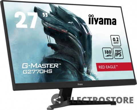 IIYAMA Monitor 27 cali G2770HS-B1 IPS,FHD,180Hz IIYAMA Monitor 27 cali G2770HS-B1 IPS,FHD,180Hz