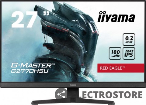 IIYAMA Monitor 27 cali G2770HSU-B6 0.2ms,IPS,DP,HDMI,180Hz