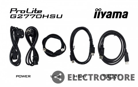 IIYAMA Monitor 27 cali G2770HSU-B6 0.2ms,IPS,DP,HDMI,180Hz IIYAMA Monitor 27 cali G2770HSU-B6 0.2ms,IPS,DP,HDMI,180Hz