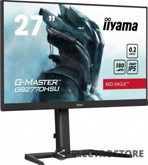 IIYAMA Monitor 27 cali GB2770HSU-B6 0.2ms,IPS,DP,HDMI,180Hz IIYAMA Monitor 27 cali GB2770HSU-B6 0.2ms,IPS,DP,HDMI,180Hz