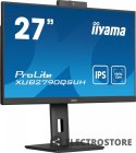 IIYAMA Monitor 27 cali XUB2790QSUH-B1 IPS,QHD,CAM,MIC,HDMI,DP,3xUSB(3.2), 100Hz,ADAPTIVE SYNC,FlickerFree,2x2W,WINDOWS HELLO