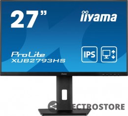 IIYAMA Monitor 27 cali XUB2793HS-B6 IPS,FHD,HDMI,DP,2x2W