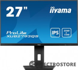 IIYAMA Monitor 27 cali XUB2793QS-B6 IPS,QHD,HAS(150mm),100Hz