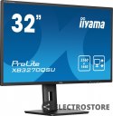 IIYAMA Monitor 32 cale XB3270QSU-B1 IPS,WQHD,HDMI,DP,100Hz,250cd,3ms,2x2W, 3xUSB(3.2),FlickerFree,VESA,HAS(150mm)