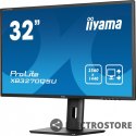 IIYAMA Monitor 32 cale XB3270QSU-B1 IPS,WQHD,HDMI,DP,100Hz,250cd,3ms,2x2W, 3xUSB(3.2),FlickerFree,VESA,HAS(150mm)