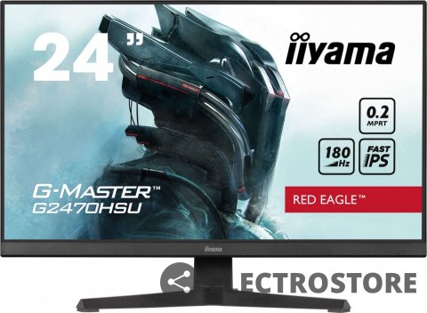 IIYAMA Monitor G-Master 23.8 cala G2470HSU-B6 0.2ms,IPS,DP,HDMI,180Hz