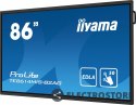 IIYAMA Monitor interaktywny 86 cali TE8614MIS-B2, INFRARED,50pkt,VA,4K, 7H,WiFi,MIC,USB ANDROID 13, Google EDLA