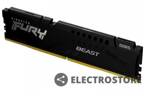 Kingston Pamięć DDR5 Fury Beast 32GB(1*32GB)/6000 CL30 XMP czarna Kingston Pamięć DDR5 Fury Beast 32GB(1*32GB)/6000 CL30 XMP czarna