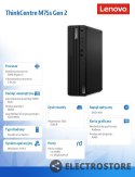 Lenovo Komputer ThinkCentre M75s G2 SFF 11R80043PB W11Pro 5600G/8GB/256GB/INT/DVD/3YRS OS