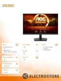 AOC Monitor 27G15N2 27 cali Fast VA 180Hz HDMI DP