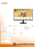 AOC Monitor U27B3A 27 cali IPS 4K HDMIx2 DP Głośniki