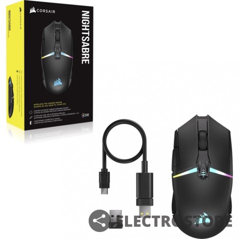 Corsair Mysz Nightsabre Wireless RGB Corsair Mysz Nightsabre Wireless RGB