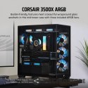 Corsair Obudowa 3500X ICUE LINK RGB TG Mid-Tower czarna