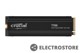 Crucial Dysk SSD T700 2TB M.2 NVMe 2280 PCIe 5.0 12400/11800 Radiator