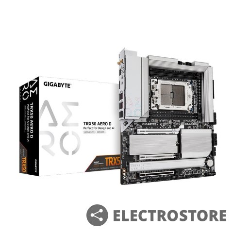 Gigabyte Płyta główna TRX50 AERO D sTR5 4DDR5 HDMI USB/4M.2 eATX