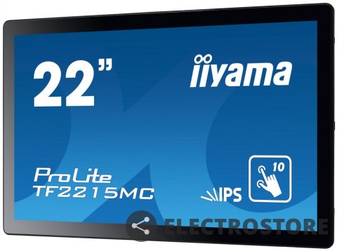 IIYAMA Monitor 22 TF2215MC-B2 pojemnościowy 10pkt pianka IPS DP HDMI IIYAMA Monitor 22 TF2215MC-B2 pojemnościowy 10pkt pianka IPS DP HDMI