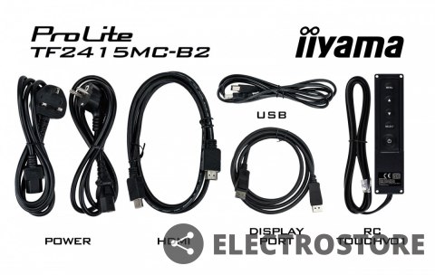 IIYAMA Monitor 22 TF2215MC-B2 pojemnościowy 10pkt pianka IPS DP HDMI IIYAMA Monitor 22 TF2215MC-B2 pojemnościowy 10pkt pianka IPS DP HDMI