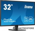 IIYAMA Monitor 32 cale X3270QSU-B1 IPS,WQHD,HDMI,DP,100Hz,250cd,3ms,2x2W, 3xUSB(3.2),FlickerFree,VESA