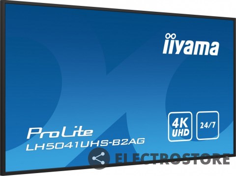 IIYAMA Monitor 50 cali LH5041UHS-B2 VA,4K,24/7,LAN,USB,HDMI IIYAMA Monitor 50 cali LH5041UHS-B2 VA,4K,24/7,LAN,USB,HDMI