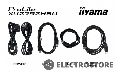 IIYAMA Monitor ProLite XU2792HSU-B6 27 cali IPS,FHD,HDMI,DP,100Hz,4xUSB3.2,SLIM,2x2W IIYAMA Monitor ProLite XU2792HSU-B6 27 cali IPS,FHD,HDMI,DP,100Hz,4xUSB3.2,SLIM,2x2W