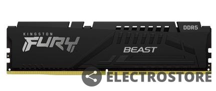 Kingston Pamięć DDR5 Fury Beast 128GB(4*32GB)/5600 CL40 czarna