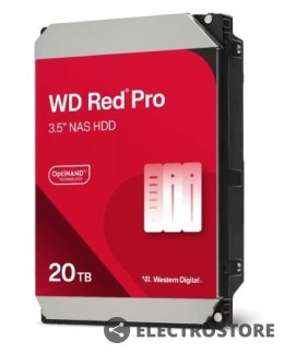 Western Digital Dysk HDD Red Pro 20TB 3,5 512MB SATA III/7200rpm