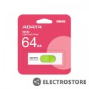 Adata Pendrive UV320 64GB USB3.2 biało-zielony