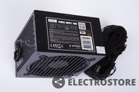 Gembird Zasilacz ATX 80+Bronze 600W aktywne PFC, 12cm wentylator Gembird Zasilacz ATX 80+Bronze 600W aktywne PFC, 12cm wentylator