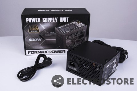 Gembird Zasilacz ATX 80+Bronze 600W aktywne PFC, 12cm wentylator Gembird Zasilacz ATX 80+Bronze 600W aktywne PFC, 12cm wentylator