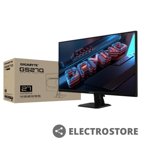 Gigabyte Monitor 27 cali GS27Q IPS QHD HDMI DP 165HZ Gigabyte Monitor 27 cali GS27Q IPS QHD HDMI DP 165HZ
