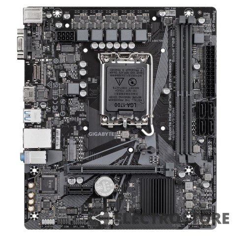 Gigabyte Płyta główna H610M H V3 DDR4 s1700 2DDR4 HDMI USB mATX Gigabyte Płyta główna H610M H V3 DDR4 s1700 2DDR4 HDMI USB mATX