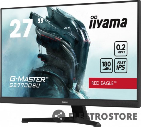 IIYAMA Monitor 27 cali G2770Q 0.2ms, IPS, DP, HDMI, 180Hz IIYAMA Monitor 27 cali G2770Q 0.2ms, IPS, DP, HDMI, 180Hz