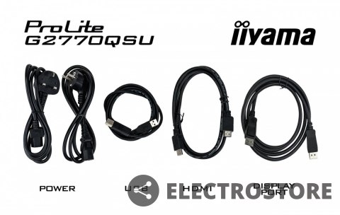 IIYAMA Monitor 27 cali G2770Q 0.2ms, IPS, DP, HDMI, 180Hz IIYAMA Monitor 27 cali G2770Q 0.2ms, IPS, DP, HDMI, 180Hz