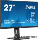 IIYAMA Monitor 27 cali XUB2797UHSNP-B1, 4K, IPS, DP, HDMI, USB-C, Pivot, HAS /5y/