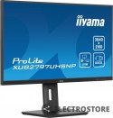 IIYAMA Monitor 27 cali XUB2797UHSNP-B1, 4K, IPS, DP, HDMI, USB-C, Pivot, HAS /5y/