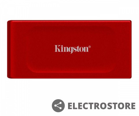 Kingston Dysk SSD XS1000R 1TB USB3.2 Gen2.2 Zewnętrzny Red