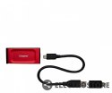 Kingston Dysk SSD XS1000R 1TB USB3.2 Gen2.2 Zewnętrzny Red