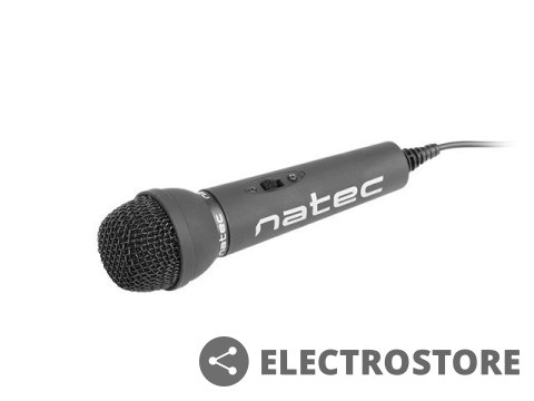 Natec Mikrofon komputerowy Adder czarny Natec Mikrofon komputerowy Adder czarny