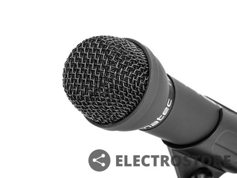 Natec Mikrofon komputerowy Adder czarny Natec Mikrofon komputerowy Adder czarny