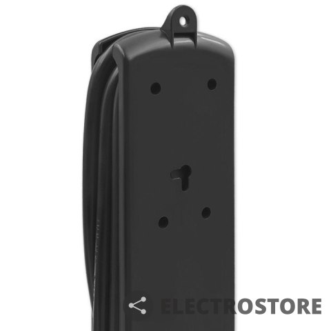 Qoltec Listwa antyprzepięciowa | 4 gniazda | 1,5m Qoltec Listwa antyprzepięciowa | 4 gniazda | 1,5m