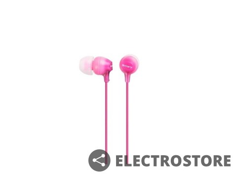 Sony Słuchawki ES Serie 9mm MDR-EX15LP pink