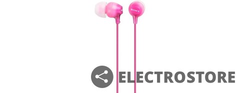 Sony Słuchawki handsfree, mikrofon MDR-EX15AP Pink