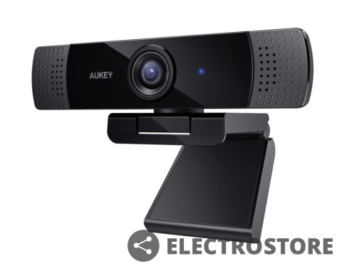 AUKEY PC-LM1E Kamera internetowa USB | Full HD 1920x1080 | 1080p | 30fps | Mikrofony stereo